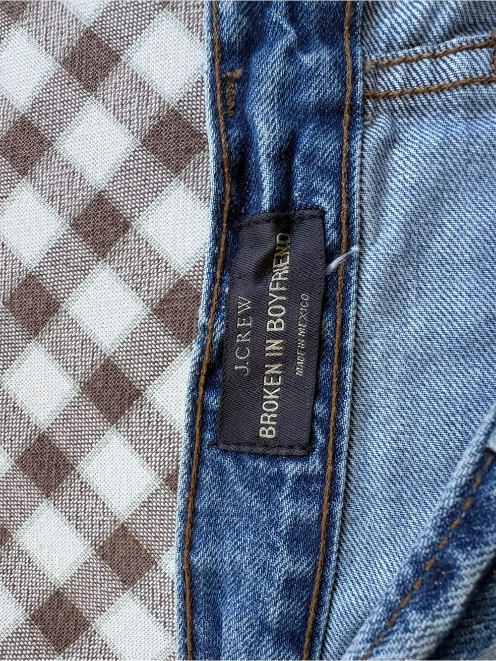 J. Crew Distressed Blue Denim Cutoff Shorts